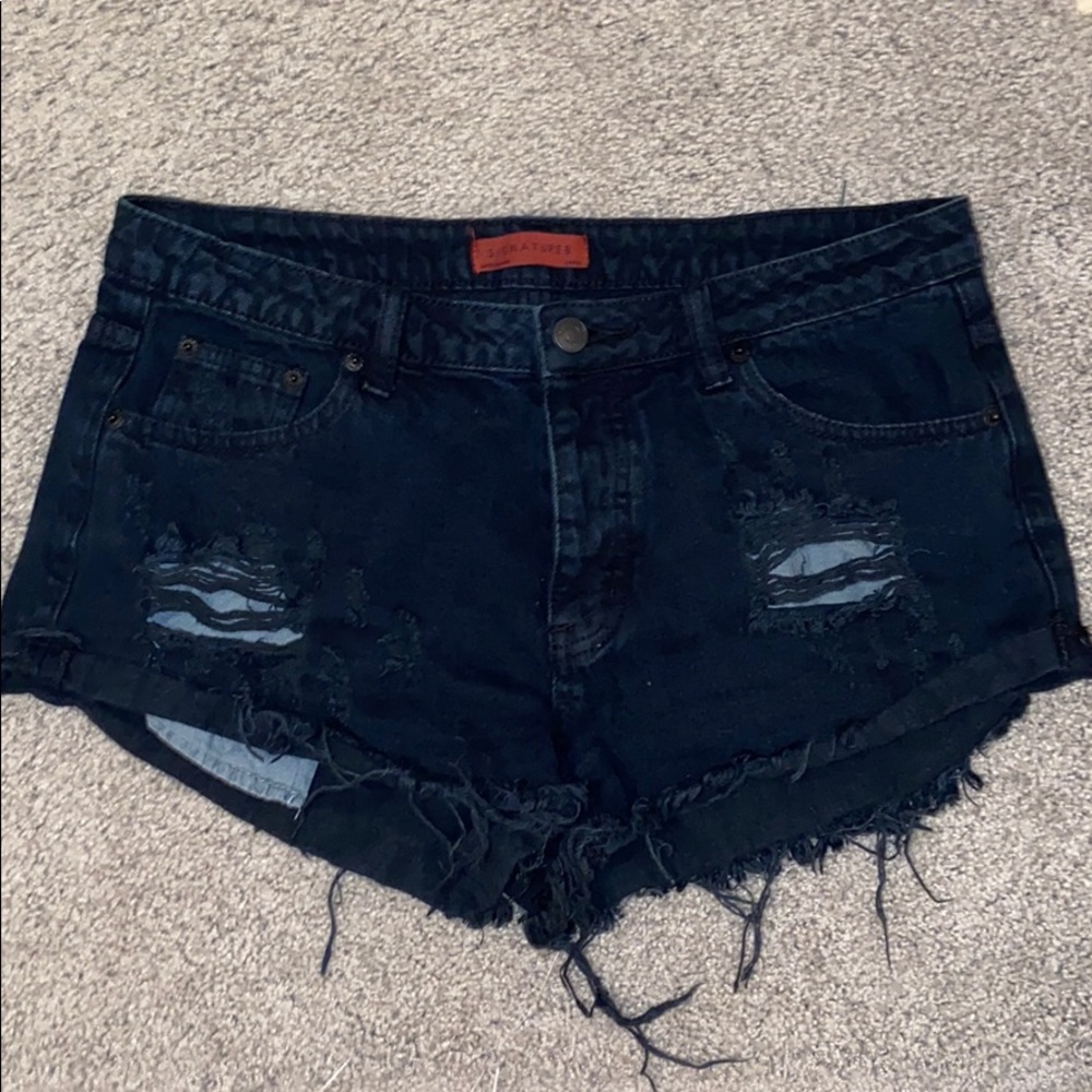 Black shorts